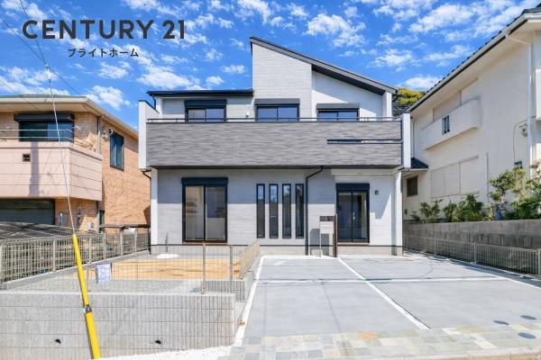横浜市港南区日野中央２丁目の新築一戸建の外観|閑静な住宅地でゆったりとお過ごし頂けます。
お気軽にお問合せ下さい！