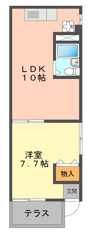 岩上ビルの間取り