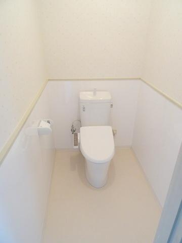 大阪市大正区三軒家西１丁目の賃貸マンションのトイレ