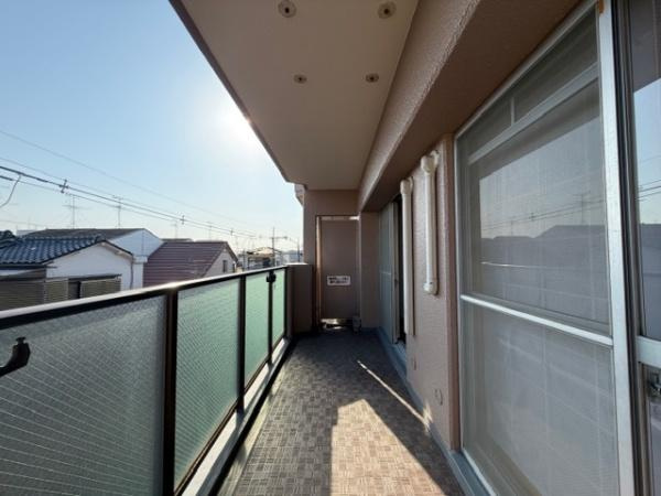 【バルコニー】 | 正起瓢箪山第２ハイツ　中古マンション