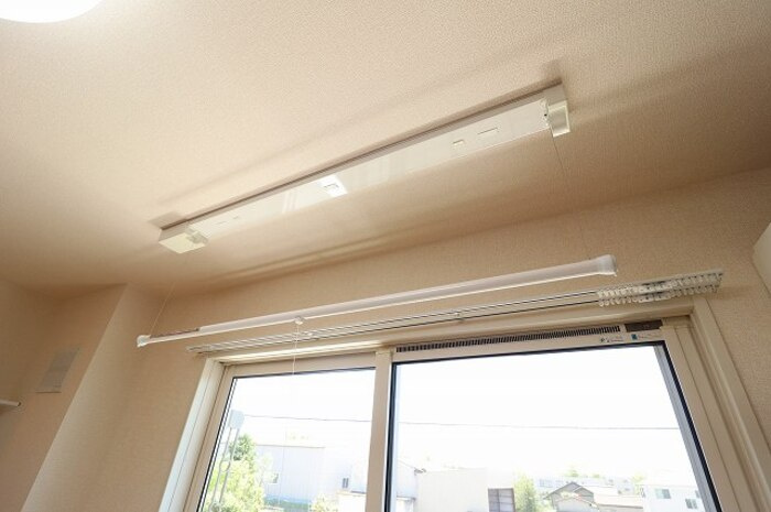 グラマードマレⅨの設備|雨の日に大活躍の室内物干し