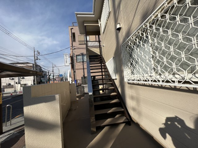 ハイツフォンテーヌのエントランス