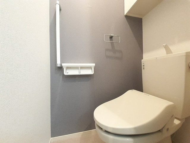 アンカー　Ｂのトイレ|ゆったりとした空間のトイレです