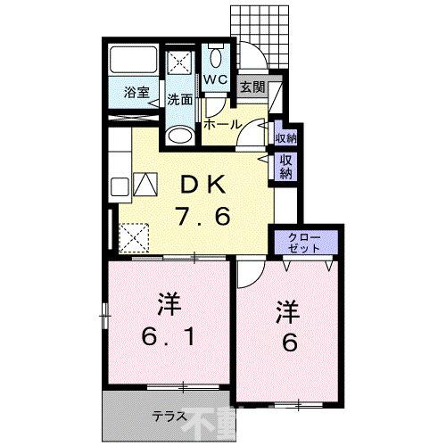 エミネンスヴィラⅠの間取り