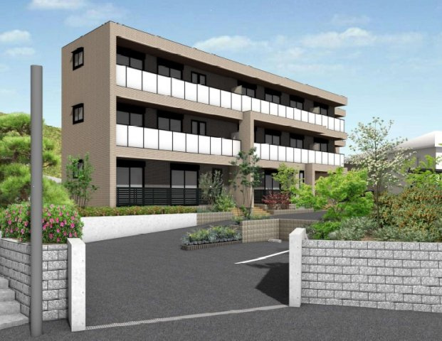 横浜市鶴見区馬場３丁目の賃貸マンションのエントランス