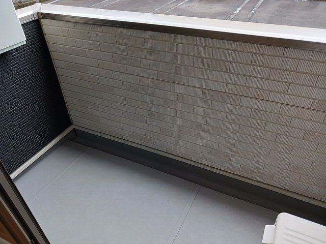ラフレシールＡのバルコニー