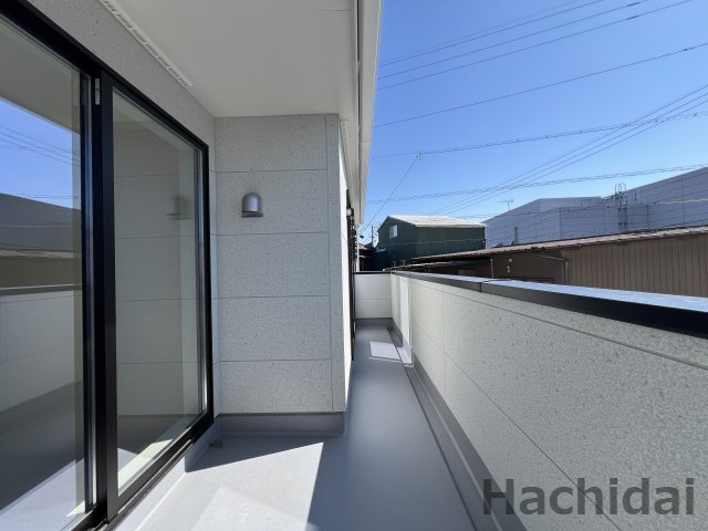 碧南市志貴町三丁目　新築戸建＜1号棟＞のバルコニー