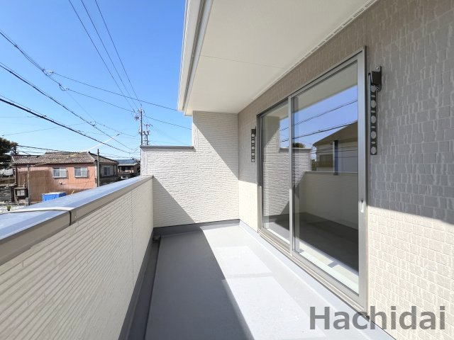 碧南市志貴町三丁目　新築戸建＜2号棟＞のバルコニー