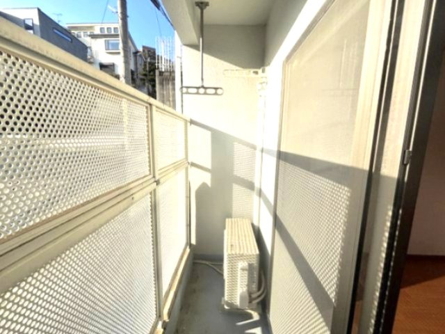 セレブ岡本のバルコニー