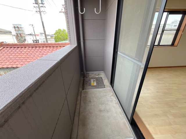 ブループラージュのバルコニー