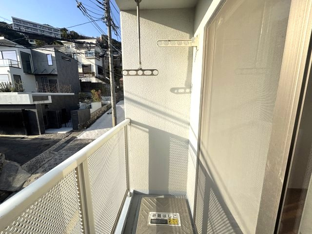 セレブ岡本のバルコニー