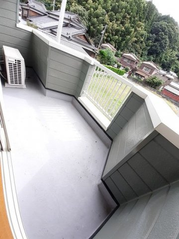 メゾンフルールＢのバルコニー