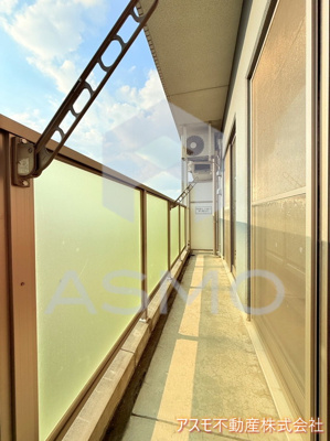 【バルコニー】 | グレイス今里 | 同マンション別部屋参考写真