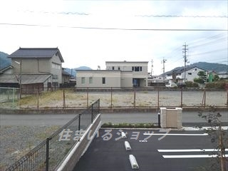 安芸高田市吉田町吉田のアパートの展望|募集のお部屋（104号室）からの眺望です！