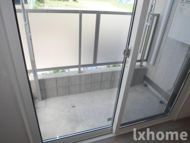 D-Residence千里丘のバルコニー