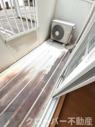 ヴィラ　エンゼルＡのバルコニー