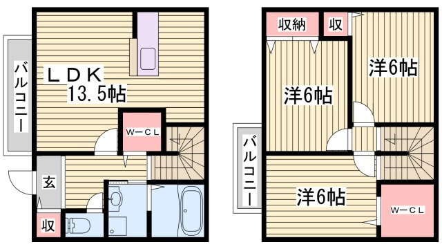 ヴェルドミールの間取り