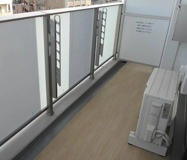 RIDGE王子神谷のバルコニー