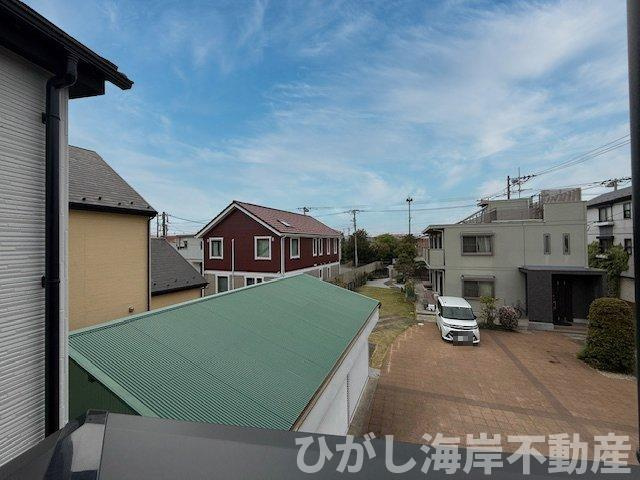 平塚市東八幡１丁目　新築戸建　全２棟の展望|バルコニーからの眺望
