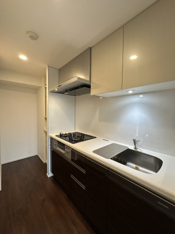 プラシア蒲田 ＴＨＥ ＧＲＡＮＤ ＲＥＳＩＤＥＮＣＥのキッチン|コンパクトなキッチンで掃除もラクラク