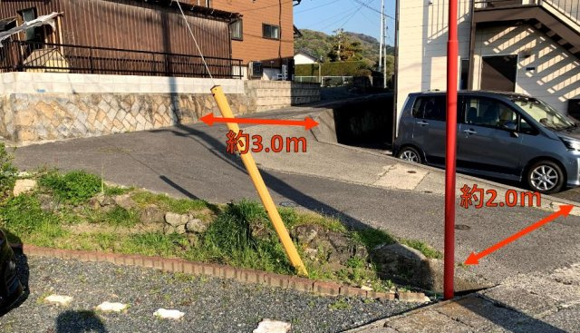 室積西ノ庄　一戸建借家のその他|（※参考）物件までの入り口付近の道幅