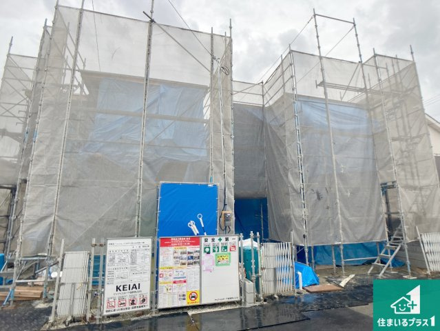 神戸市垂水区西舞子　第1期　新築一戸建ての外観|周辺は落ち着いた街並みの住宅地！子育てがしやすい住環境です！まだ未完成ですが、現地でしかわからない事もございます。是非一度ご覧ください。
