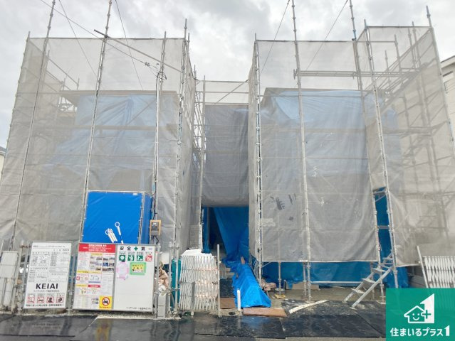 神戸市垂水区西舞子　第1期　新築一戸建ての外観|周辺は落ち着いた街並みの住宅地！子育てがしやすい住環境です！まだ未完成ですが、現地でしかわからない事もございます。是非一度ご覧ください。
