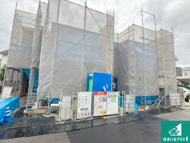 神戸市垂水区西舞子　第1期　新築一戸建ての外観|周辺は落ち着いた街並みの住宅地！子育てがしやすい住環境です！まだ未完成ですが、現地でしかわからない事もございます。是非一度ご覧ください。