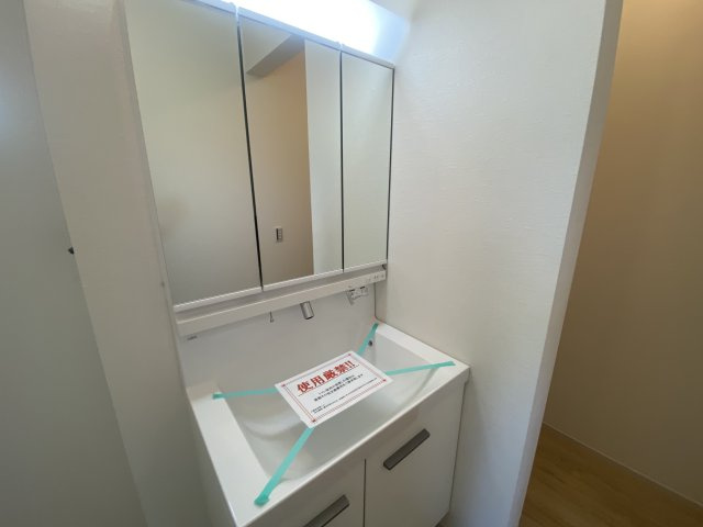 所沢市上安松9期の独立洗面台