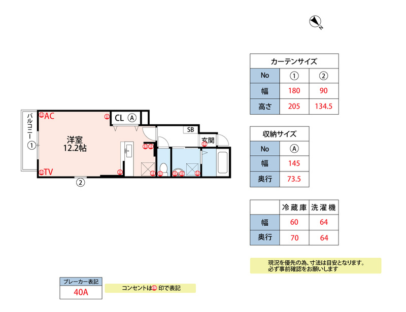 ヴィラフォレストの間取り