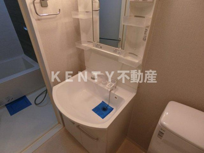 【洗面所】 | Ｐｒｉｍａｌ Ｇｏｔａｎｄａ | 忙しい朝には欠かせない洗面所です