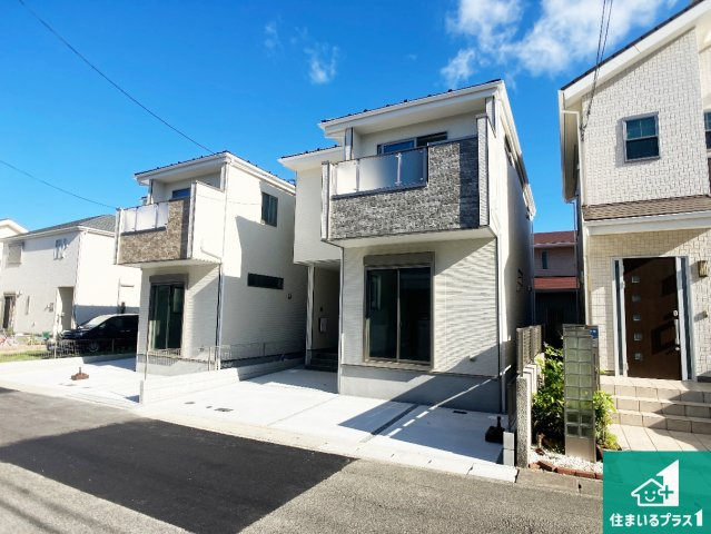 神戸市垂水区西舞子　第1期　新築一戸建ての外観|お客様に長く安心して住んでいだだける事にこだわった家づくり！住んでからのアフターサービスにもしっかりと取り組んでいます！