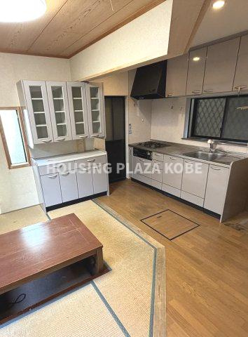 常盤町３丁目貸家のキッチン|※クリーニング前の写真です