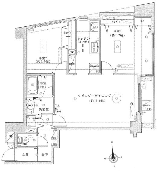 台東区東上野５丁目の賃貸マンション