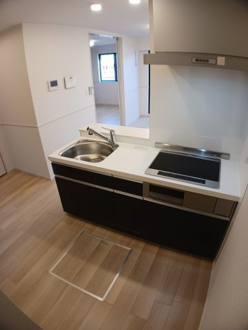 キルシュ　曙　Ⅰのキッチン|コンパクトなキッチンで掃除もラクラク