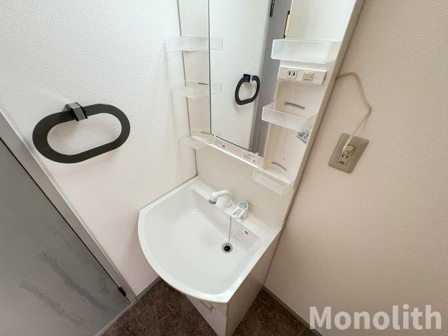 サンシャインハイツBの洗面所