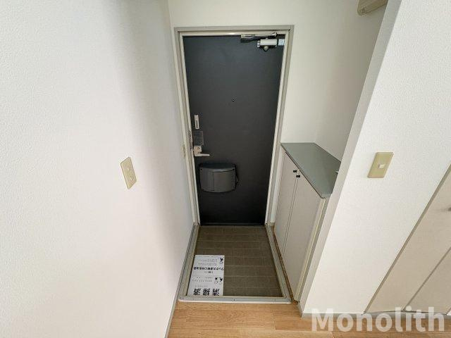 サンシャインハイツBの玄関
