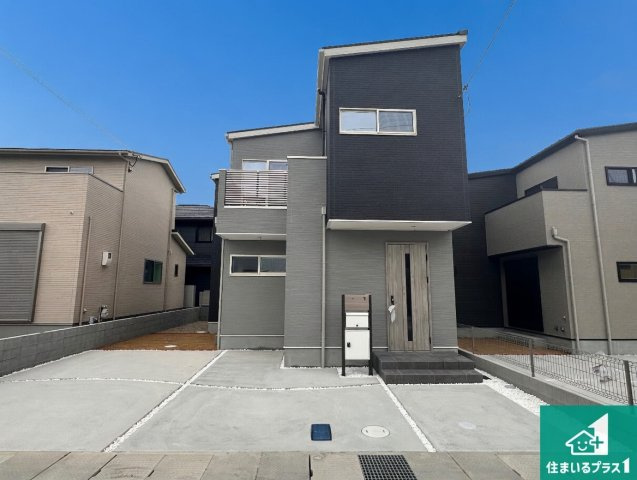 加古川市平岡町高畑　第3期　新築一戸建ての外観|安心の10年保証！外観を美しく保ち、雨水で汚れを落とします！気になることがありましたら、お気軽にお問い合わせください！