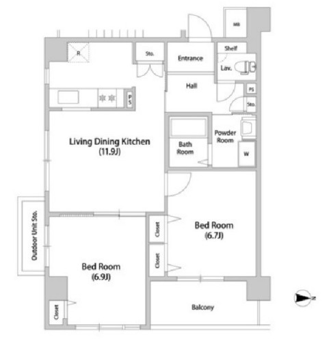 三鷹市下連雀４丁目の賃貸マンション