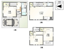 高槻市南庄所町　中古戸建の画像