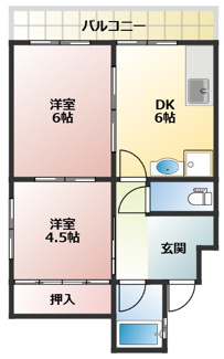【間取り】 | サンクレオ西野