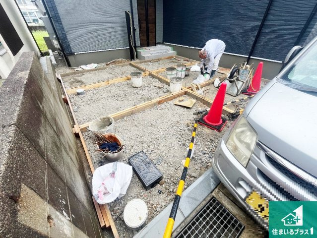 明石市魚住町清水　第4期　新築一戸建ての駐車場|駐車スペース！散水栓があるので、こまめに愛車を洗えます！