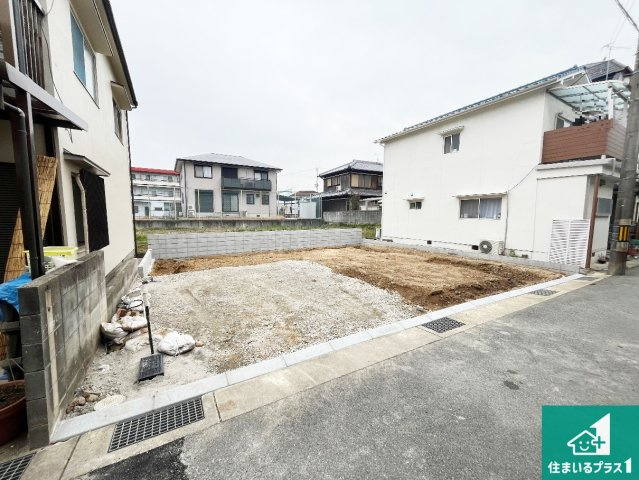 明石市魚住町清水　第4期　新築一戸建ての外観|周辺は落ち着いた街並みの住宅地！子育てがしやすい住環境です！まだ未完成ですが、現地でしかわからない事もございます。是非一度ご覧ください。