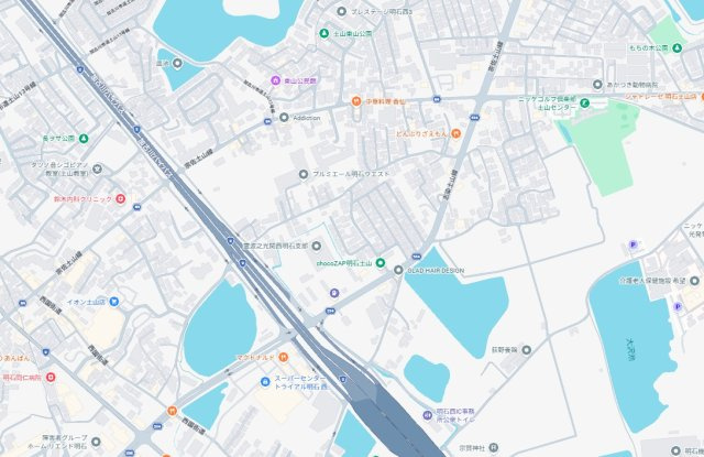 明石市魚住町清水　第4期　新築一戸建ての地図