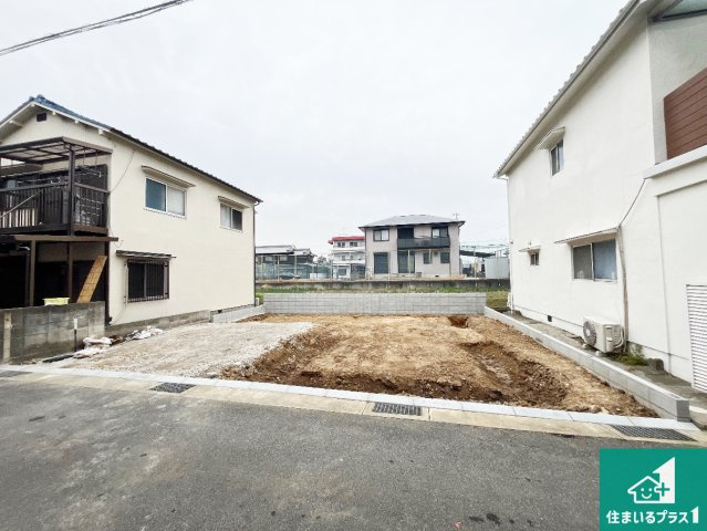 明石市魚住町清水　第4期　新築一戸建ての外観|周辺は落ち着いた街並みの住宅地！子育てがしやすい住環境です！まだ未完成ですが、現地でしかわからない事もございます。是非一度ご覧ください。