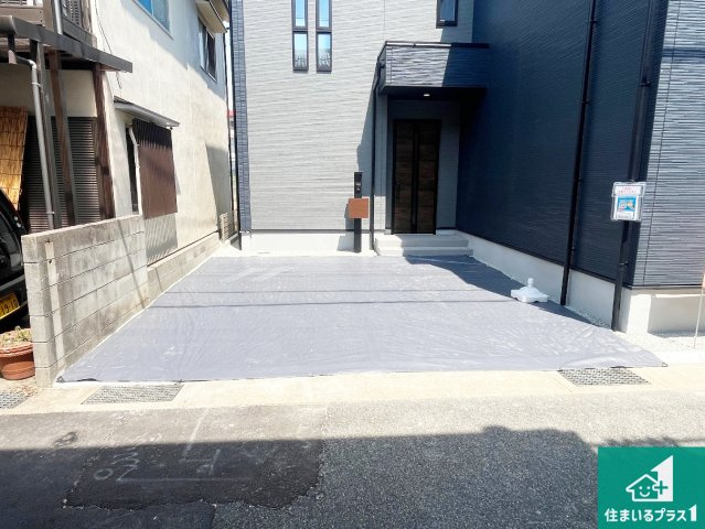 明石市魚住町清水　第4期　新築一戸建ての駐車場|駐車スペース！散水栓があるので、こまめに愛車を洗えます！