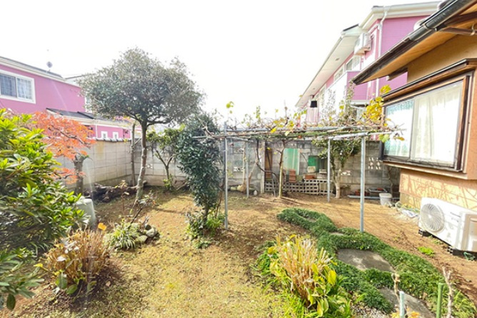 宇都宮市今宮２丁目　戸建の庭