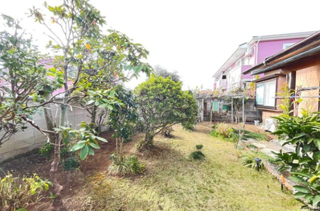 宇都宮市今宮２丁目　戸建の庭