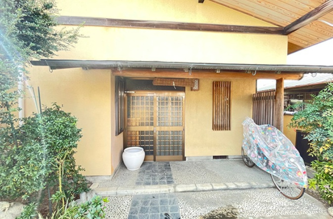 宇都宮市今宮２丁目　戸建の玄関|玄関外側