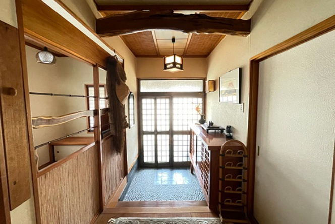 宇都宮市今宮２丁目　戸建の玄関|玄関内側